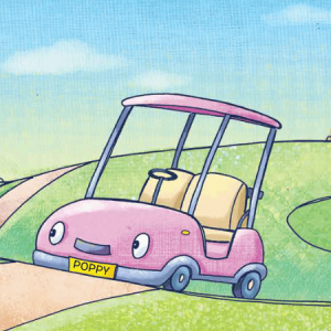 poppy the golf cart_character